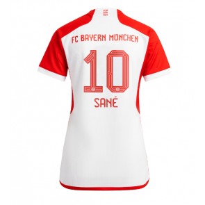 Bayern Munich Leroy Sane #10 Replika Hjemmebanetrøje Dame 2023-24 Kortærmet